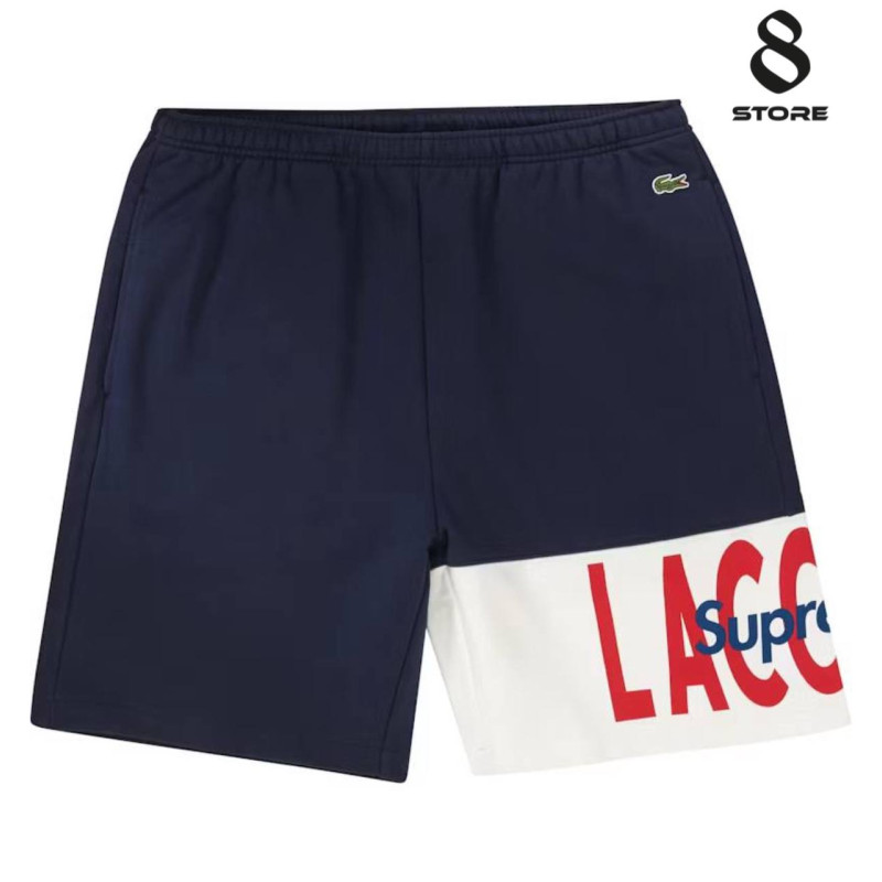Supreme X Lacoste Logo Panel Sweatshort