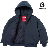Supreme X The North Face Down Filled Zip Up Hooded Sweatshirt 